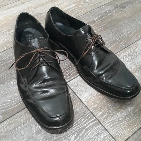 Men Via Spiga Brown Leather Blucher Oxfords 10 M Via Spiga | Shoes | Mens Via Spiga Dress Shoes | Poshmark main image 4